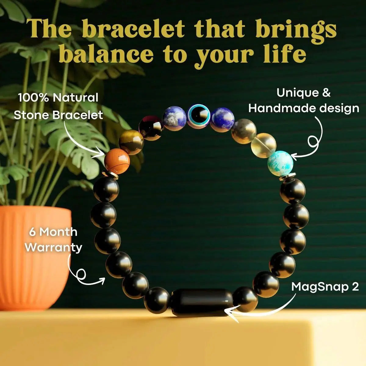 Super 9 Chakra Bracelet scnmqk-kt